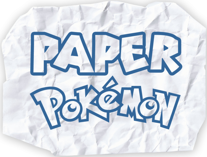 Paper Pokemon Logo Comments - Pokemon Gold Cartridge Europe (700x530), Png Download
