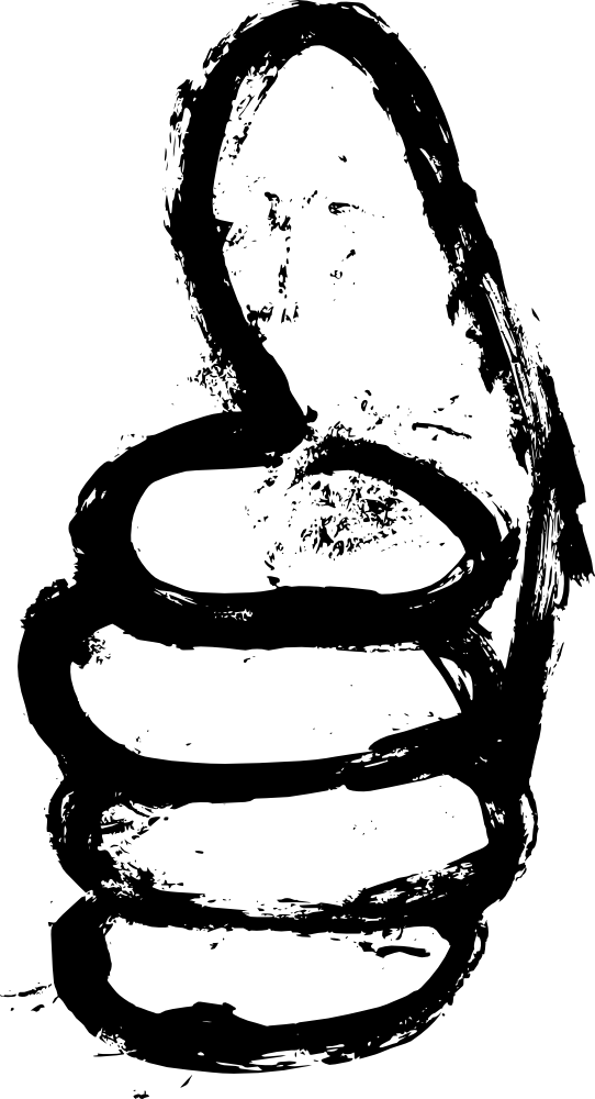 Free Download - Thumbs Up Drawing Png (542x1000), Png Download