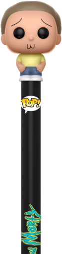 Rick And Morty Pen Toppers (560x560), Png Download