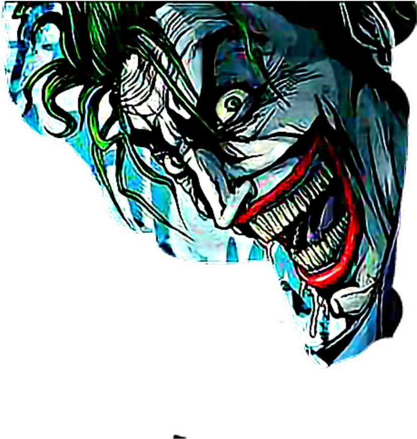Joker Batman The Dark Knight Movie Wall Print Poster (1024x1024), Png Download