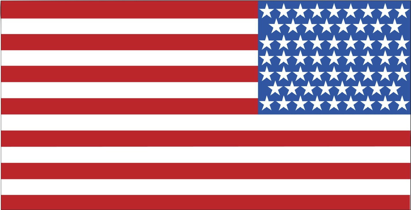 Usa Flag Clipart Png - American Flag Clipart Transparent (1524x823), Png Download