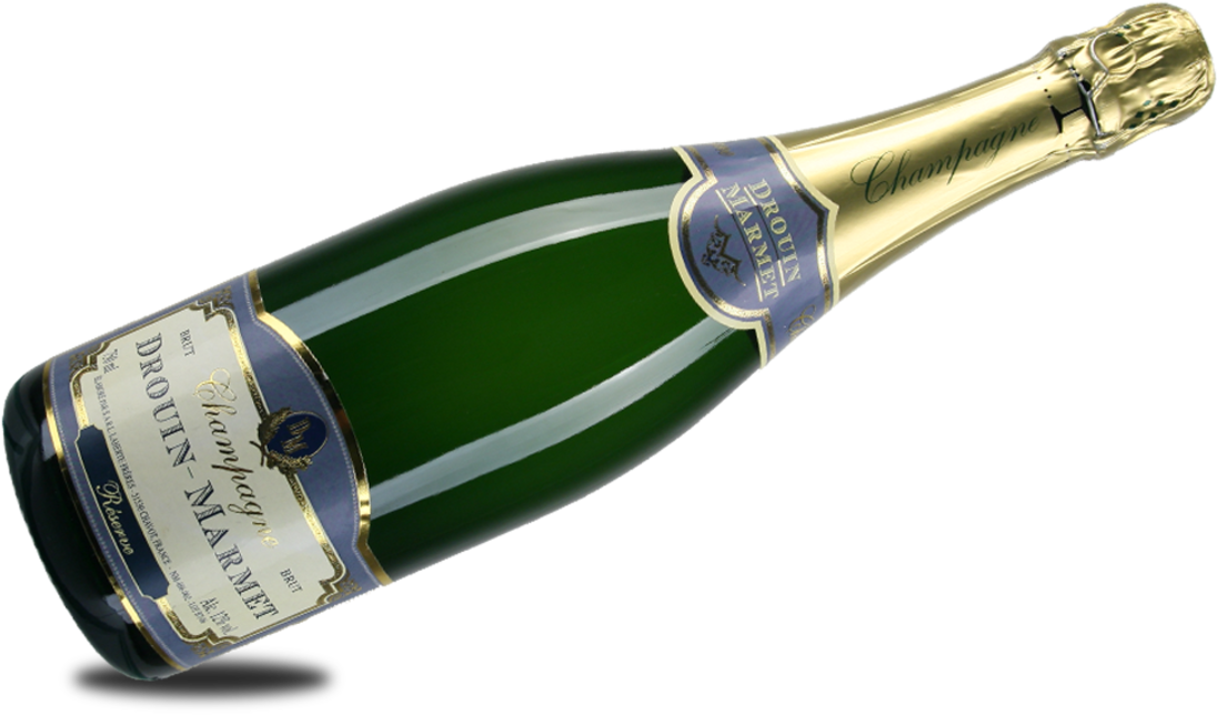 Champagne Bottle Transparent Png (1345x650), Png Download