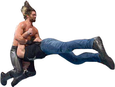 Seth Rollins Render - Barechested (399x308), Png Download