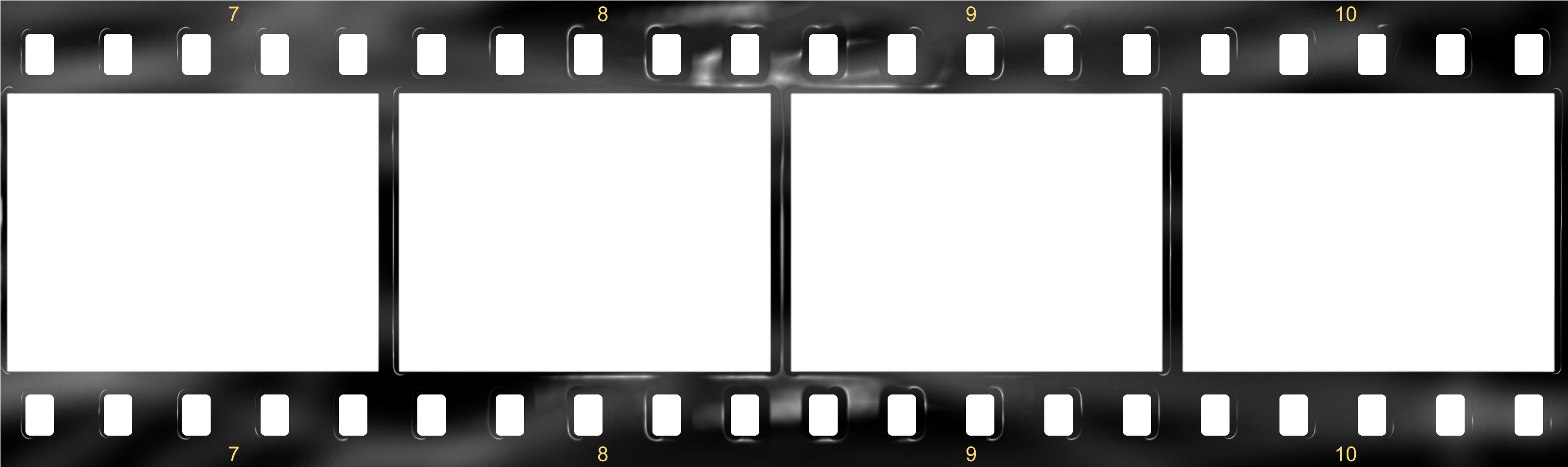Transparent Photo Booth Strip Template