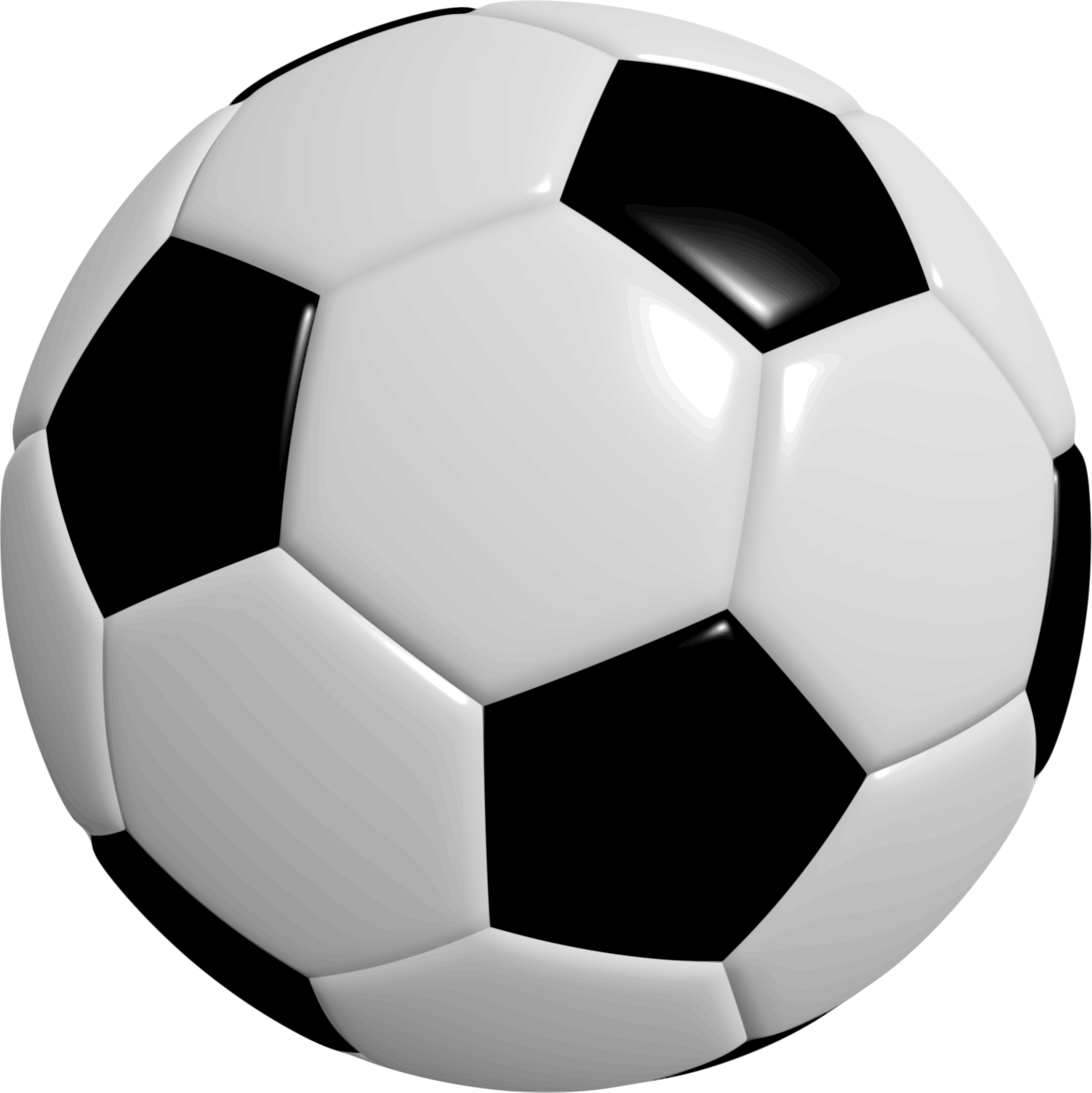 Free Icons Png - Soccer Ball Png (2397x2400), Png Download