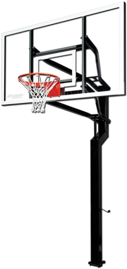 Mvp Signature Series X672 - Regulation Basketball Hoop (264x574), Png Download