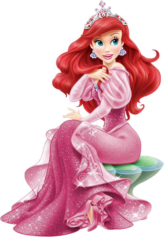 Ariel La Sirenita Princesa (720x1032), Png Download