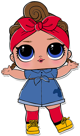 3-033 Can Do Baby - Can Do Baby Lol Doll (403x550), Png Download