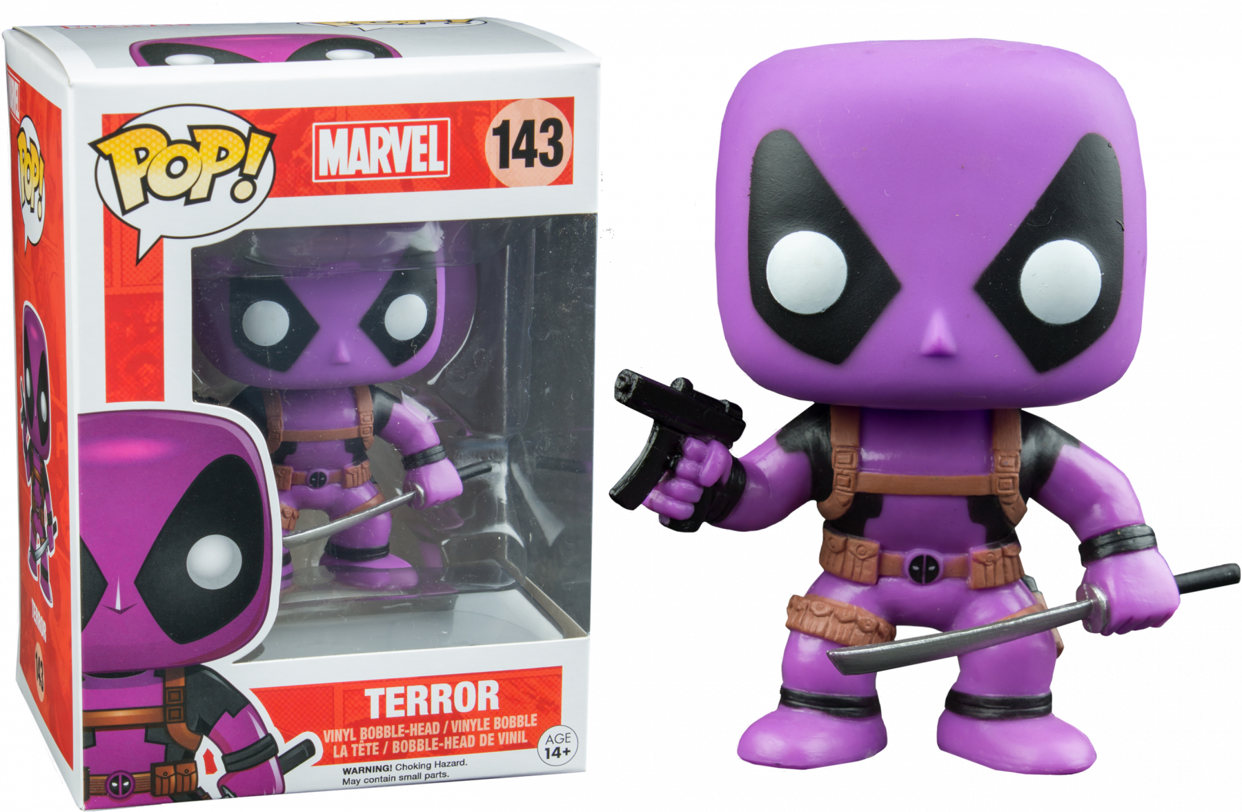 Deadpool - Funko Pop Deadpool Terror (1800x1176), Png Download
