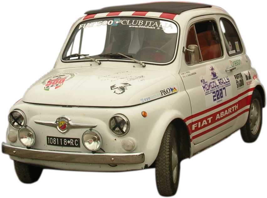 Fiat 5oo - 1000cc Cars (1000x767), Png Download