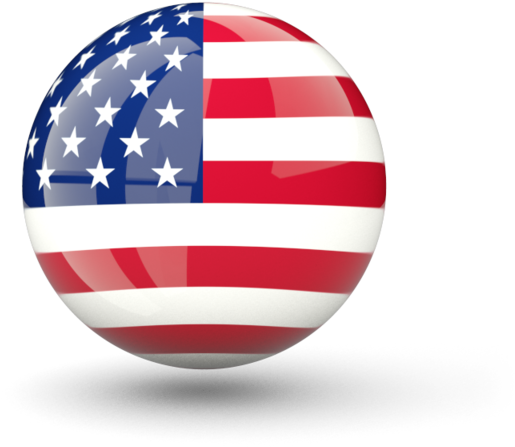 American Us Flag Icon Image Free - Iconos Bandera Usa Png (640x480), Png Download