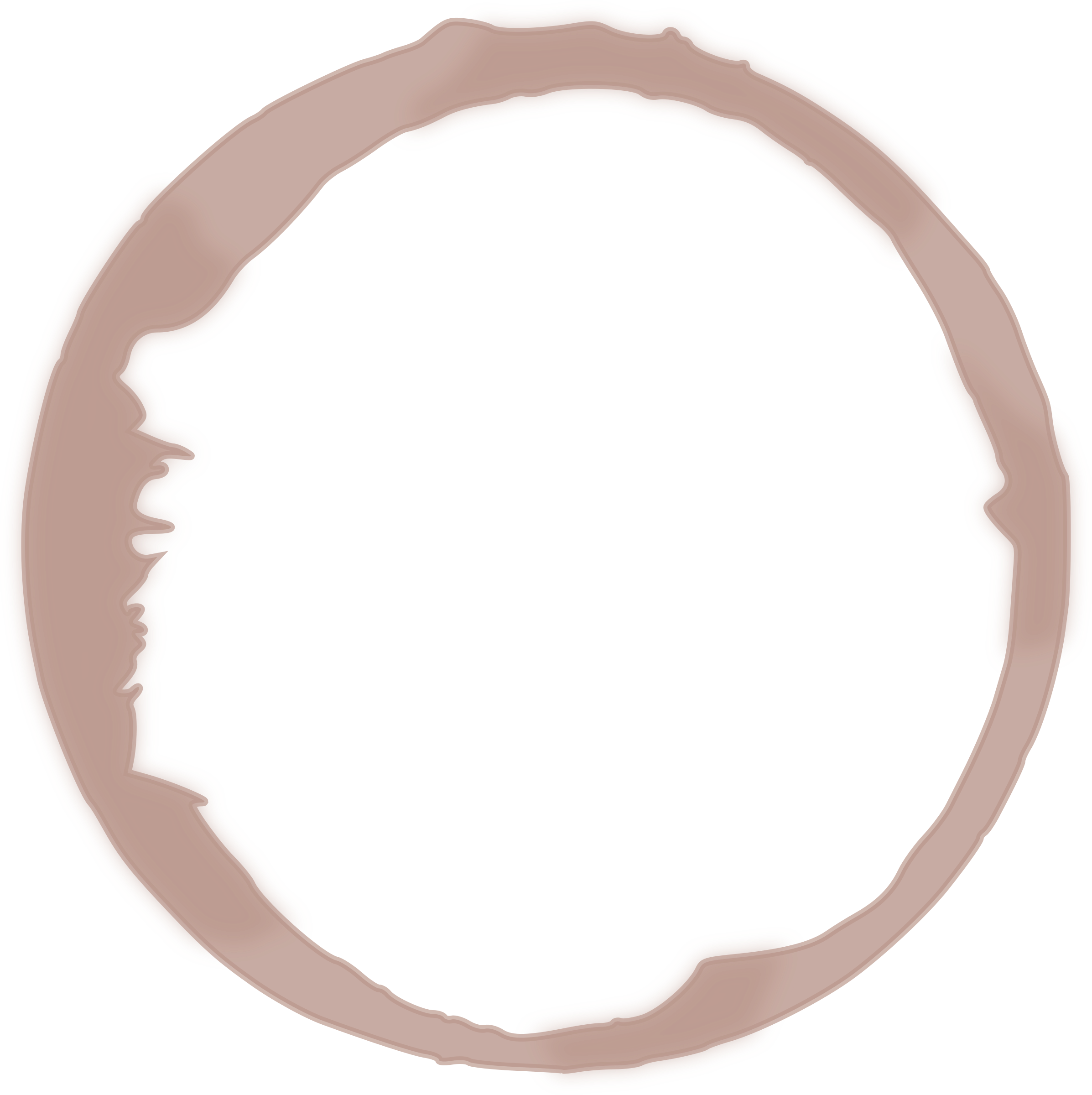 Wine Stain Png Jpg Library Library - Circle (2394x2400), Png Download