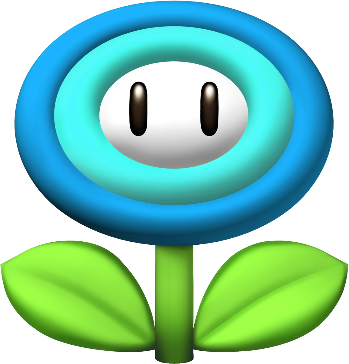 Paper Mario Fire Flower - Super Mario Flower (1155x1205), Png Download