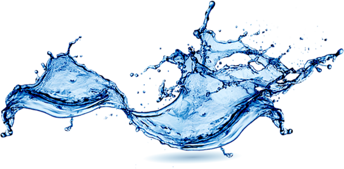 Water Png Clipart - Blue Water Splash Png (833x409), Png Download