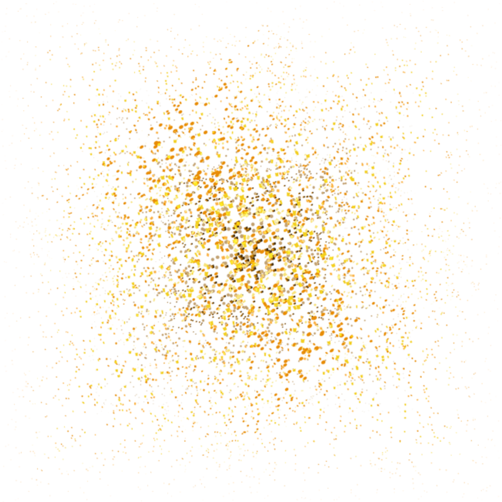 Gold Glitter Png (1024x1024), Png Download