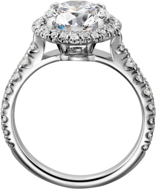 White Diamond Ring Png Clipart - Ring Clipart Png (567x706), Png Download