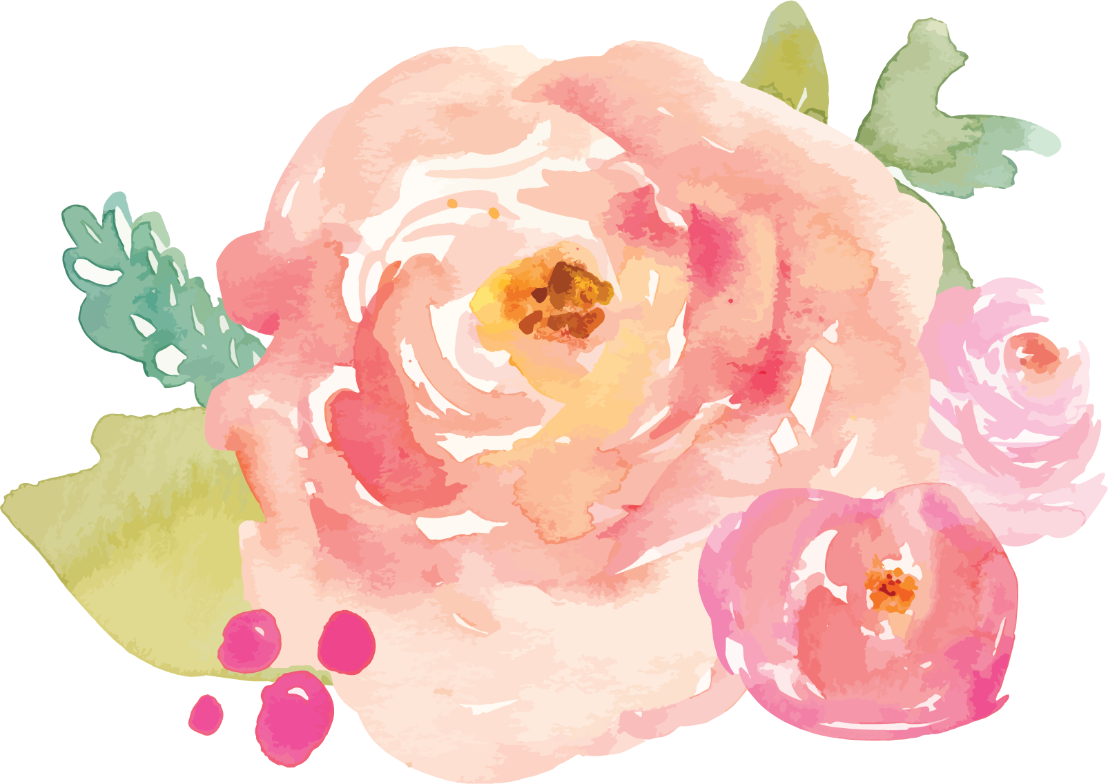 Flores Color Pastel Png Picture Library Download - Mainstays 8x10 Callard Picture Frame, Gold (1605x1136), Png Download