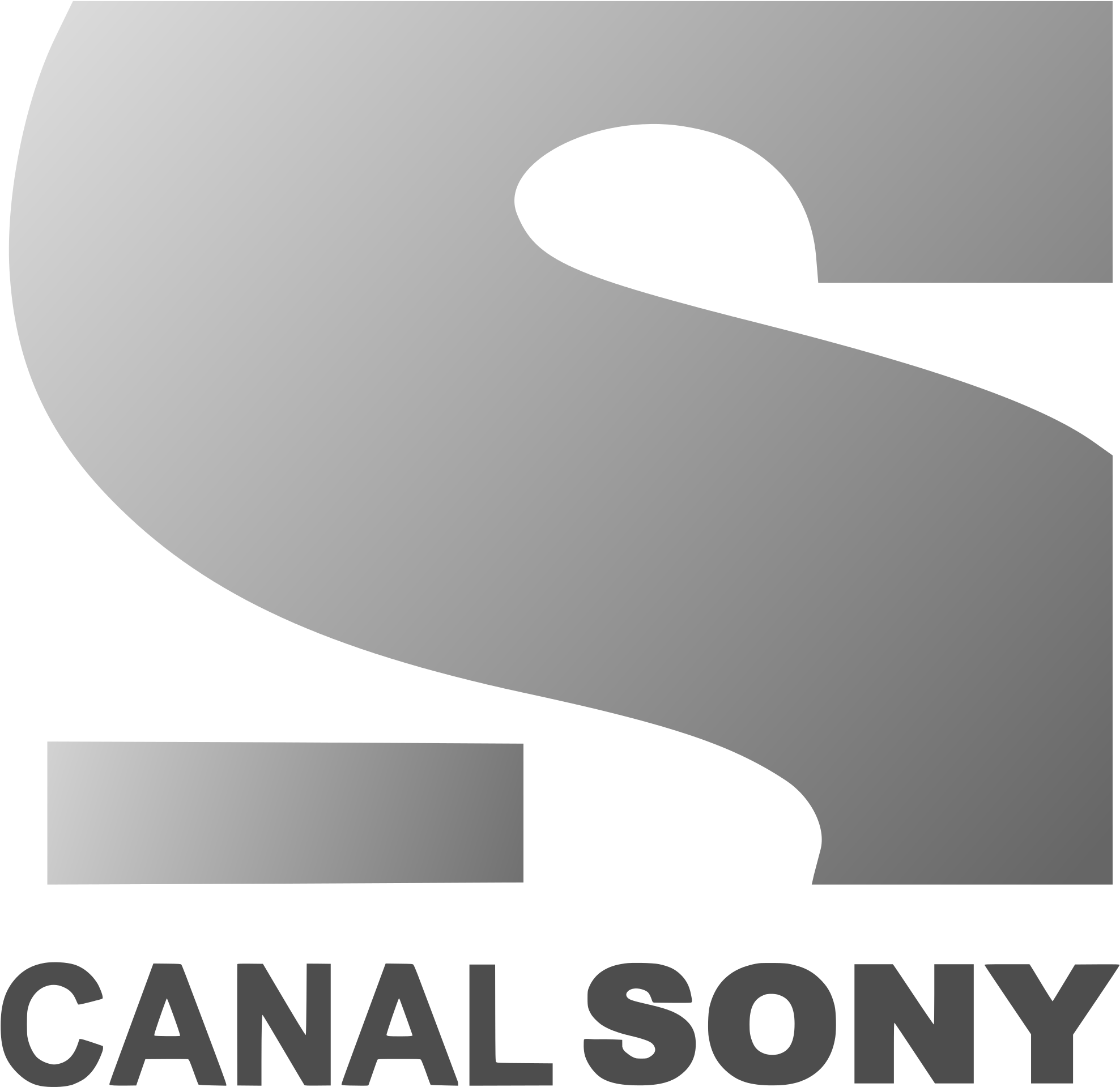 Canal Sony Logo - Sony Corporation (2000x1960), Png Download
