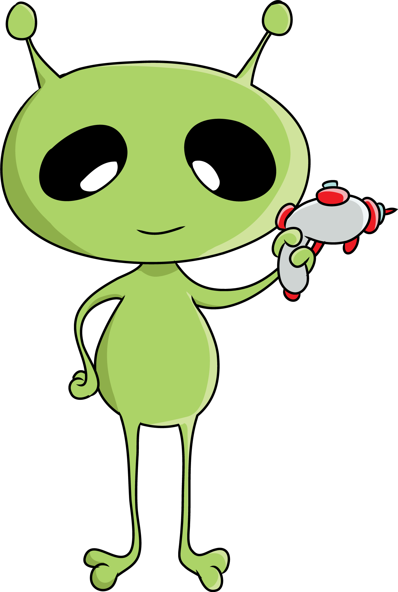 Cartoon Alien Png - Alien Clipart (1367x2033), Png Download