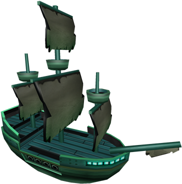 Ghost Ship - Roblox (420x420), Png Download