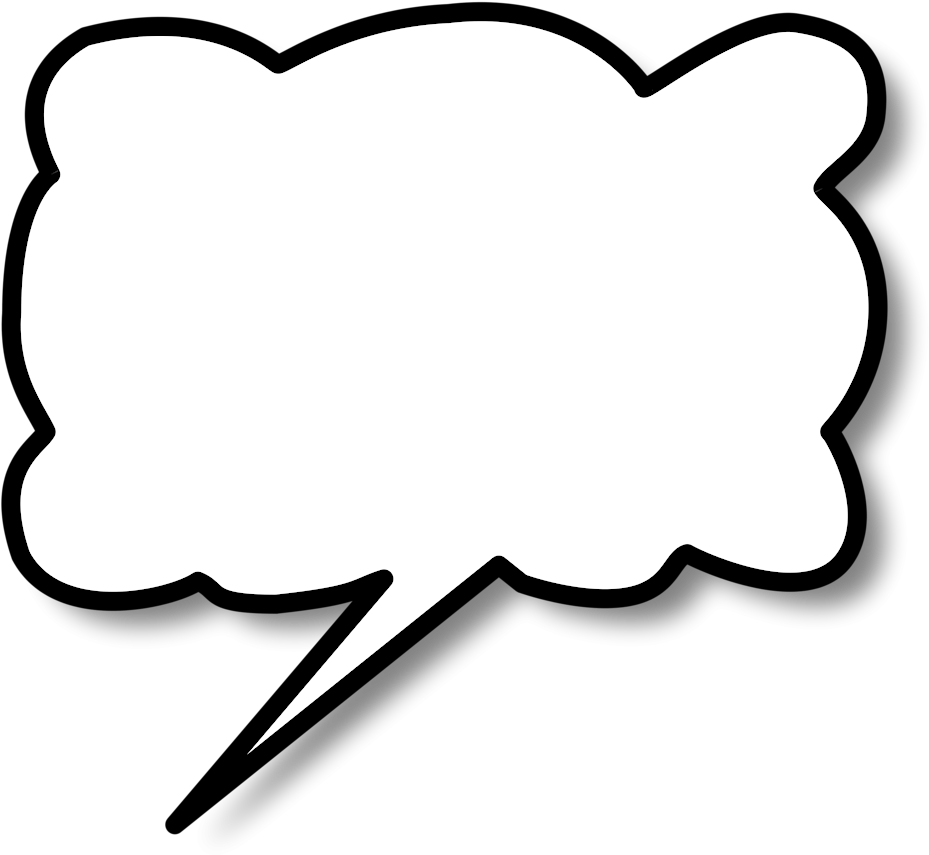 Speech Bubble (958x958), Png Download