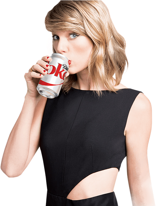 Png, Taylor Swift - Taylor Swift Diet Coke Png (610x657), Png Download
