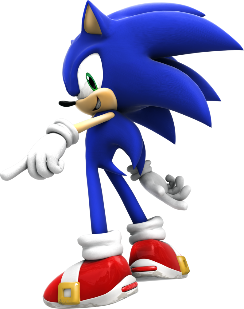 Sonic The Hedgehog Png - Sonic The Hedgehog Back (795x1005), Png Download