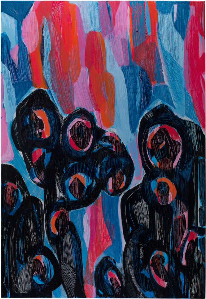 Painting ©2018 By Véronique Gros - Painting (900x1200), Png Download