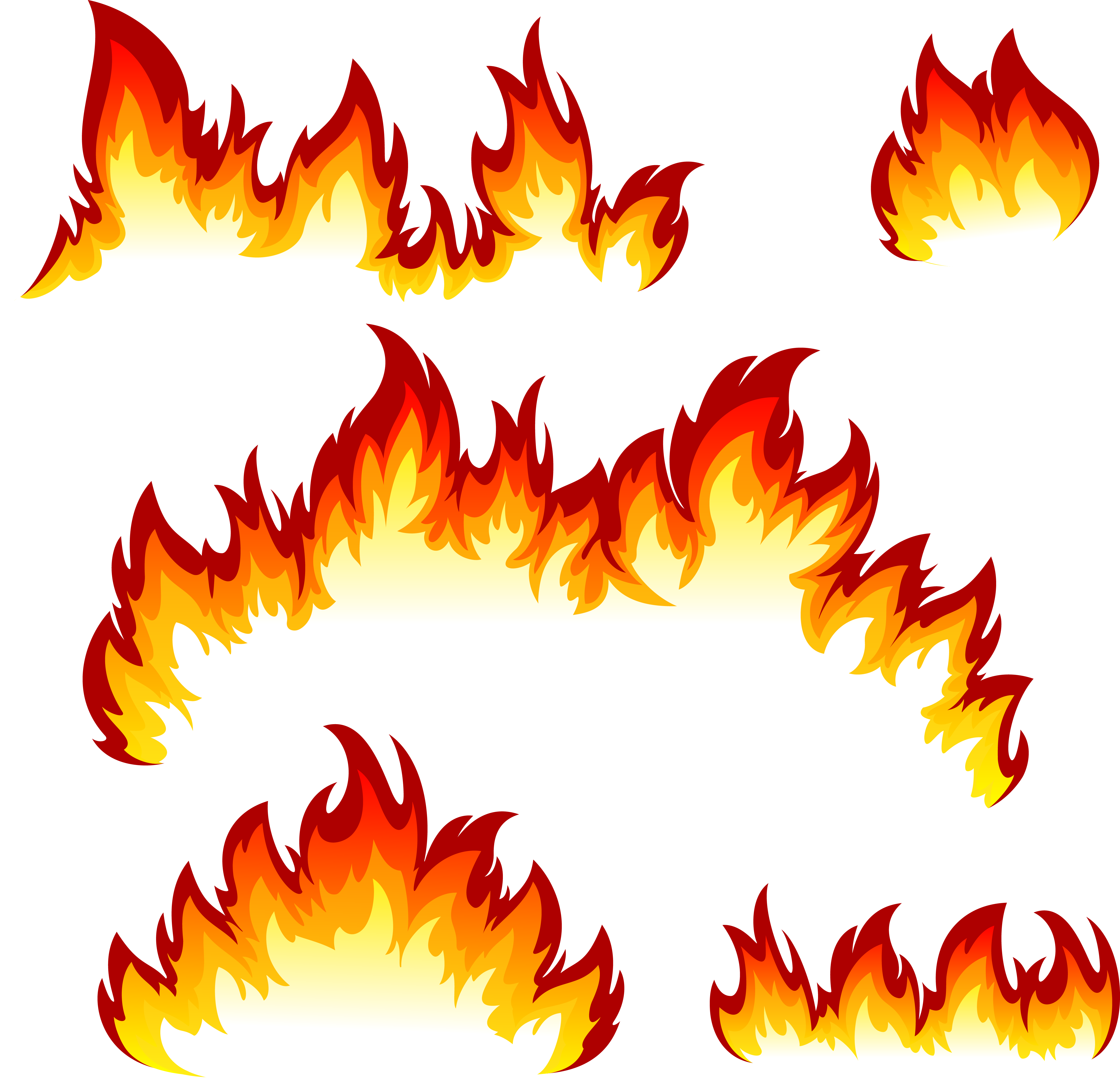 Png Freeuse Drawing Effect Fire - Flame Drawing (4666x4523), Png Download