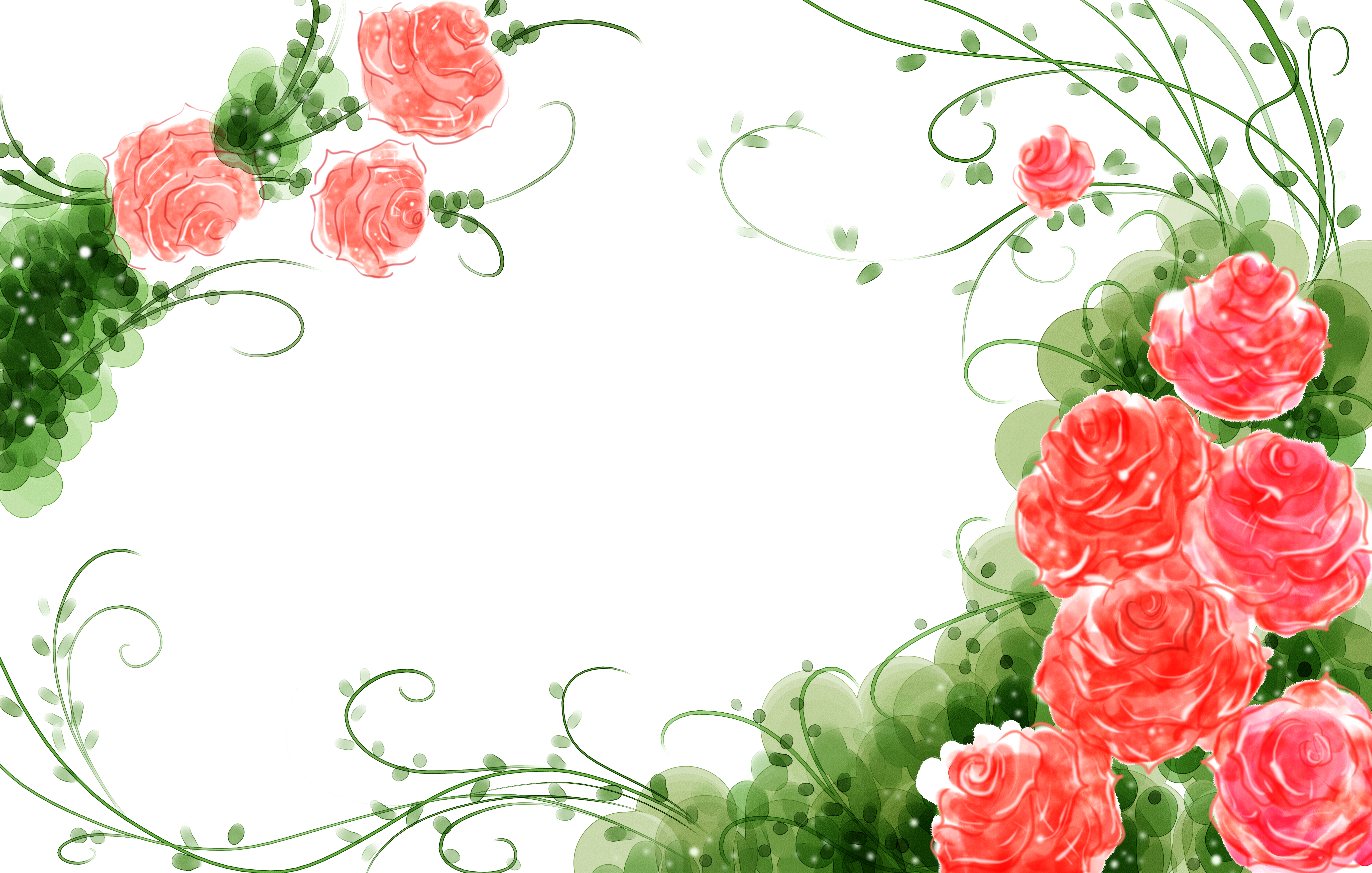 Download Download Svg Freeuse Stock Garden Roses Flower Watercolor Painting Rose Flower Background Design Png Png Image With No Background Pngkey Com