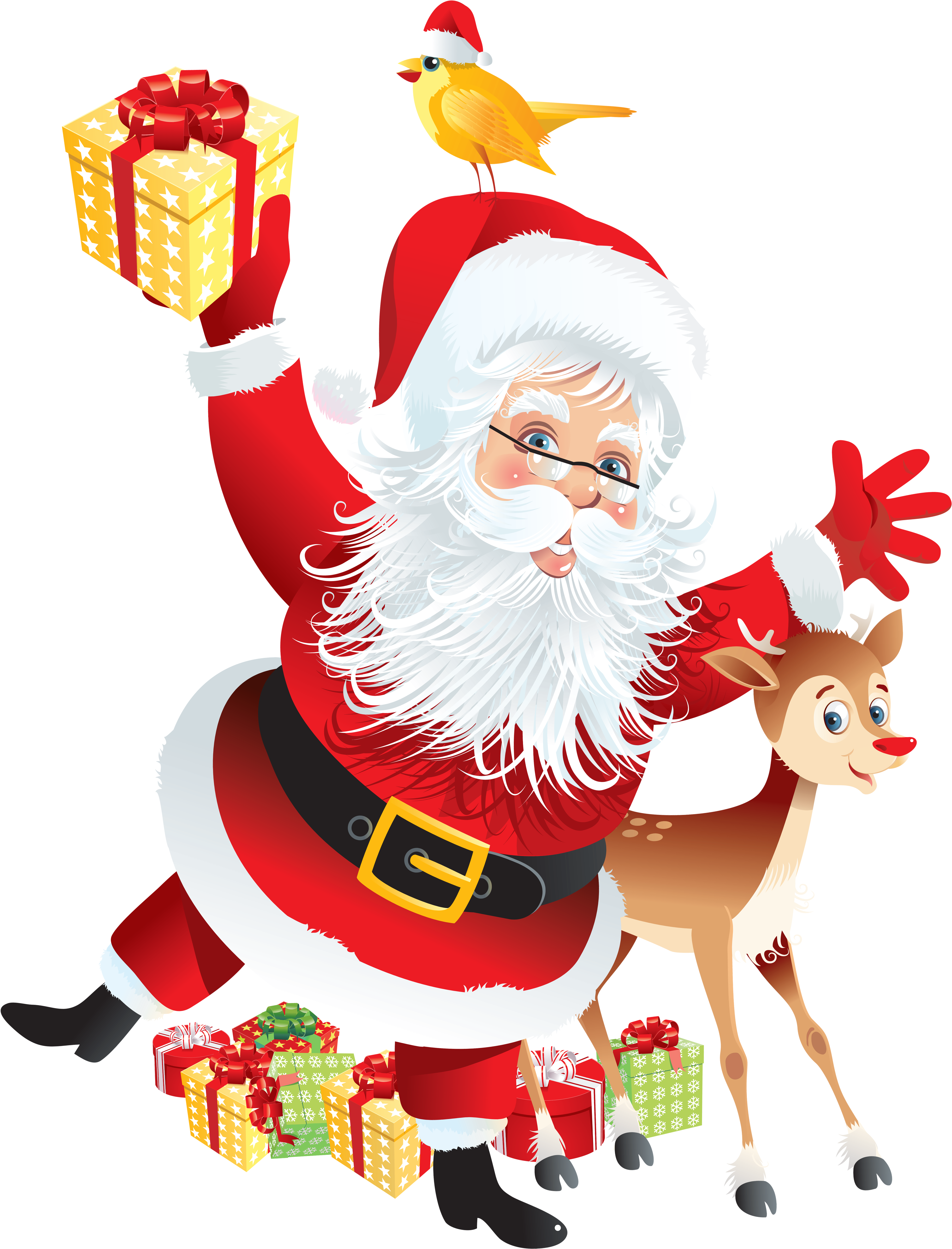 Santa Claus Transparent Background (4000x5466), Png Download