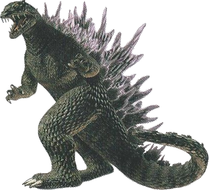 Godzilla Save The Earth Godzilla 2000 - Godzilla 5e (420x381), Png Download