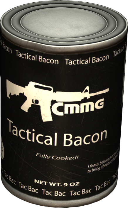Can Of Tactical Bacon - Cmmg Tactical Bacon (425x650), Png Download