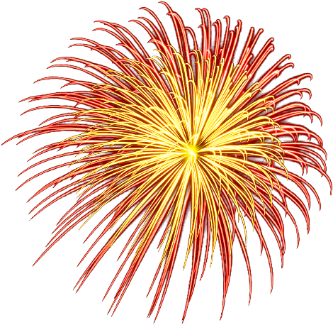 Fireworks Png With Transparent Background - Portable Network Graphics (800x600), Png Download
