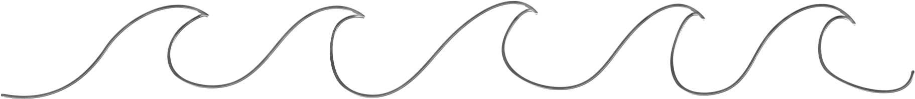 Wave Clipart Gclipart - Calligraphy (1920x687), Png Download