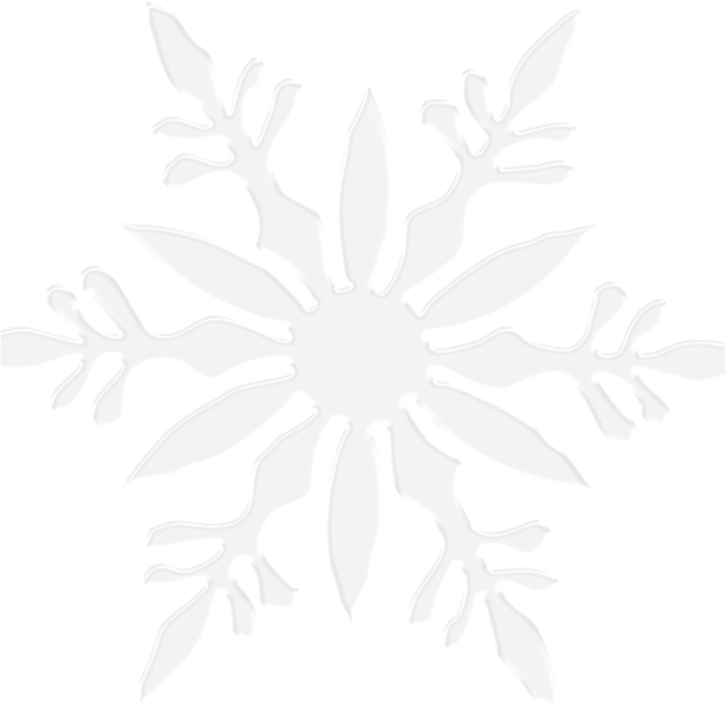 Snowflake Png Elephant Clipart Hatenylo - White Snowflake Clipart Transparent Background (1024x1024), Png Download