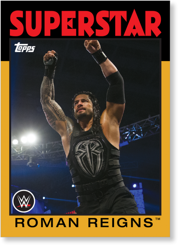 Roman Reigns - 2016 Topps Wwe Heritage Wrestling Hobby Box (1440x975), Png Download
