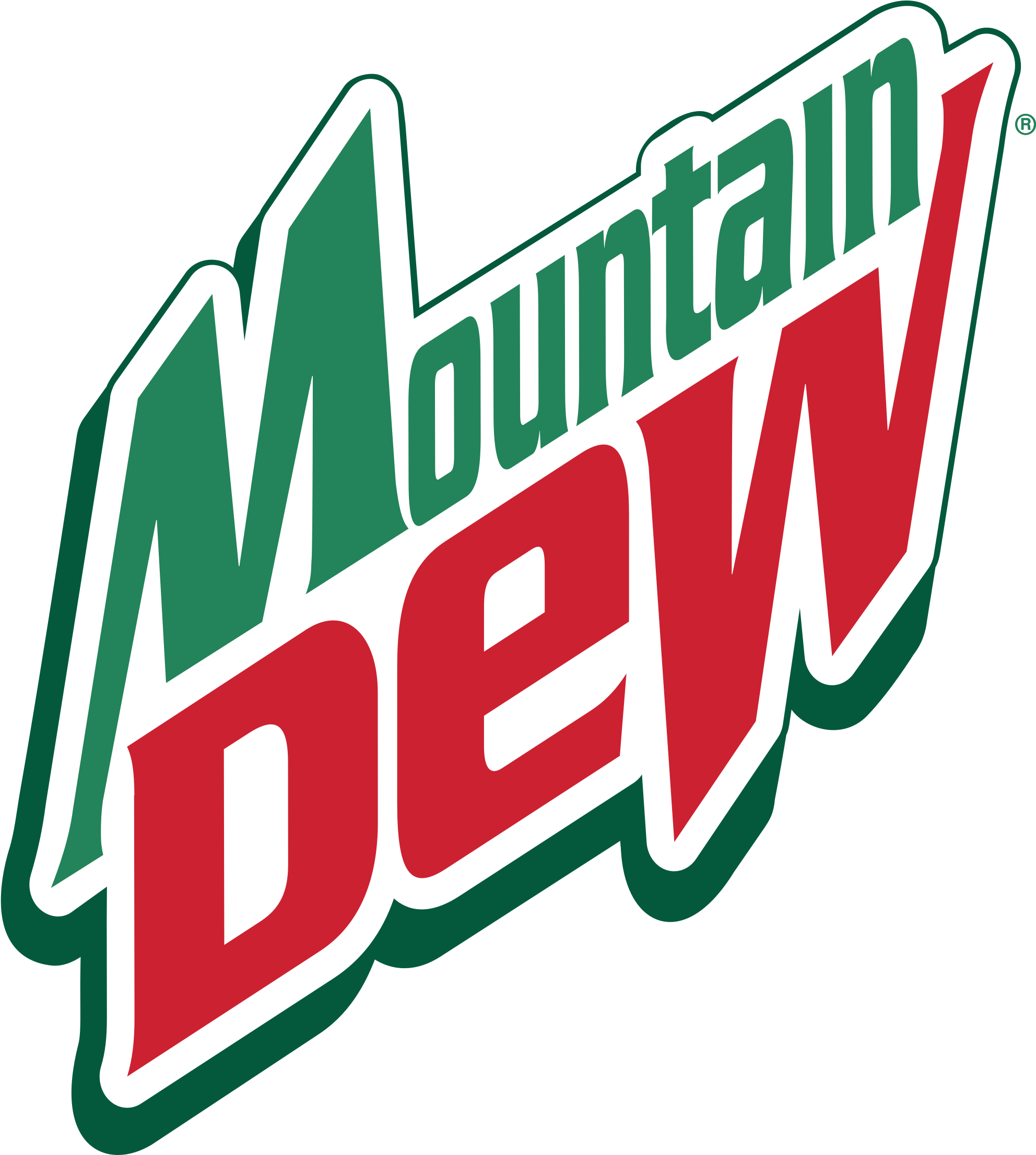 Mountain Dew Logo Png Transparent - Mountain Dew Cold Drink Logo (2400x2400), Png Download