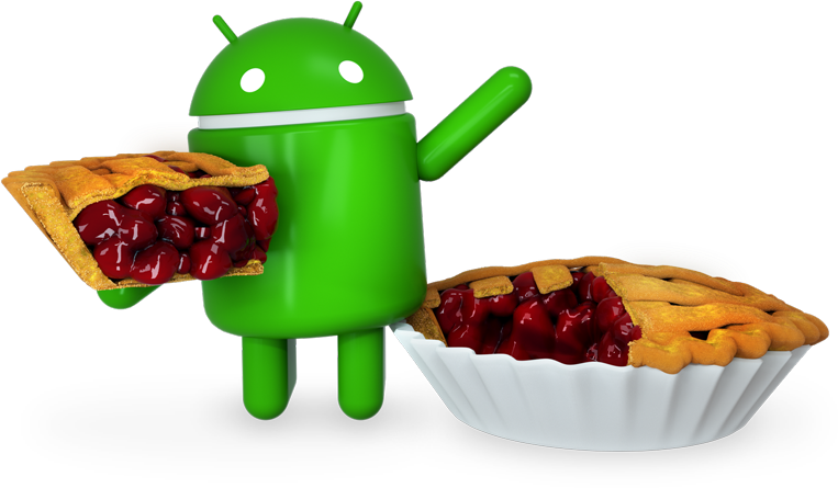 Android 9 Pie Logo - Google Pie (763x445), Png Download