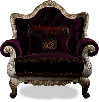 Royal Chair Png King Logo Regarding Chairs Decorations - Royal Chair King Png (387x400), Png Download