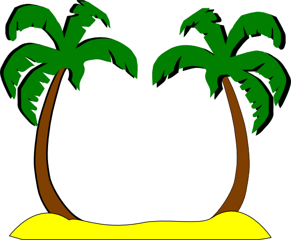 Original Png Clip Art File Sophies Palm Trees Svg Images (600x494), Png Download