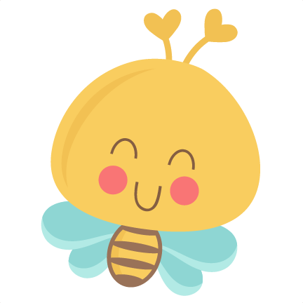 Large Cute Bee 3 - Bees Cute Clipart (432x432), Png Download