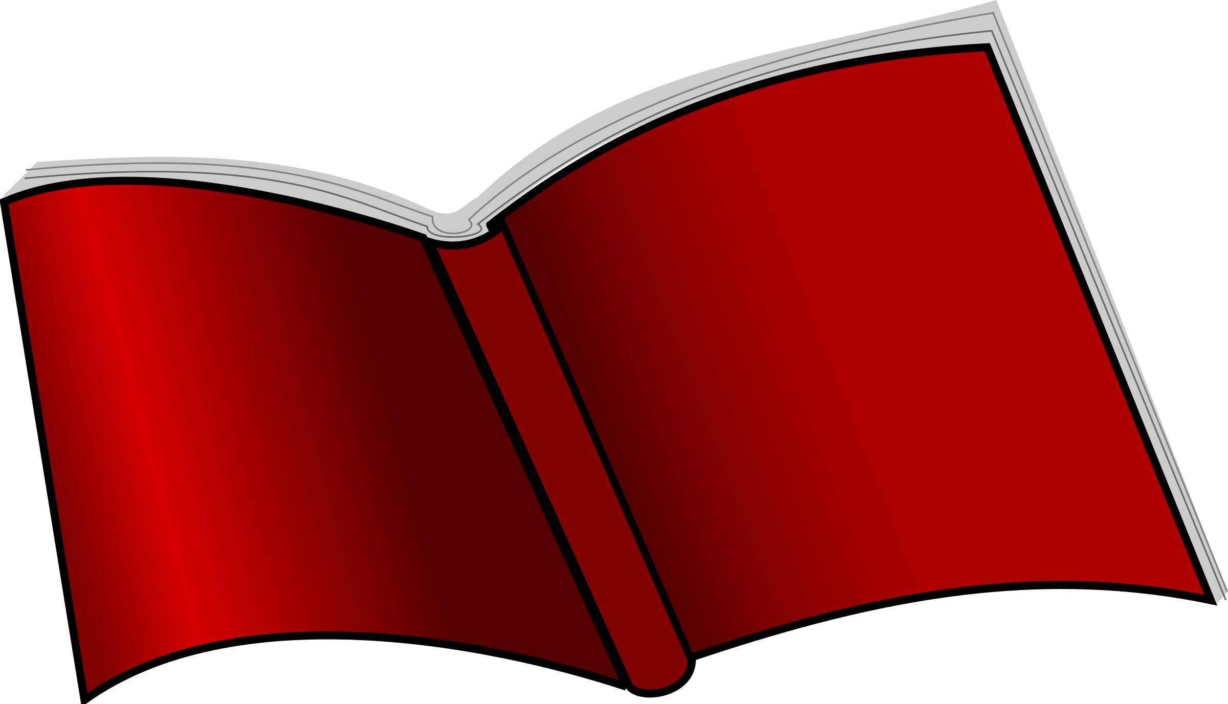 Jpg Freeuse Download Big Image Png - Open Book Clipart (2400x1377), Png Download