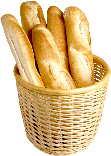 Bread Png Free Download On Mbtskoudsalg Freeuse Download - French Bread In Basket (500x648), Png Download