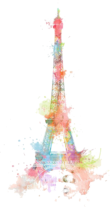 Paris By Editaciones - Cute Eiffel Tower (422x699), Png Download