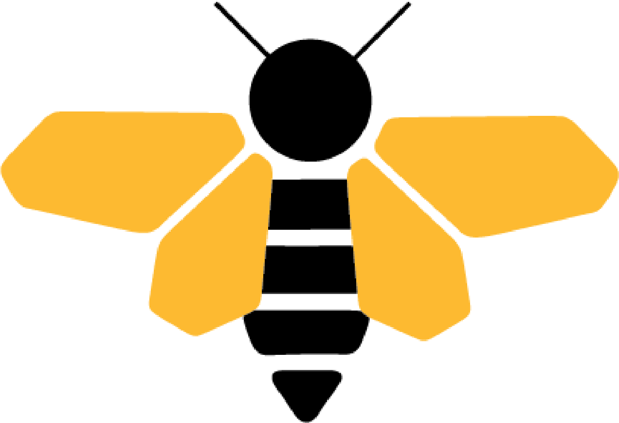 Bee (1316x904), Png Download