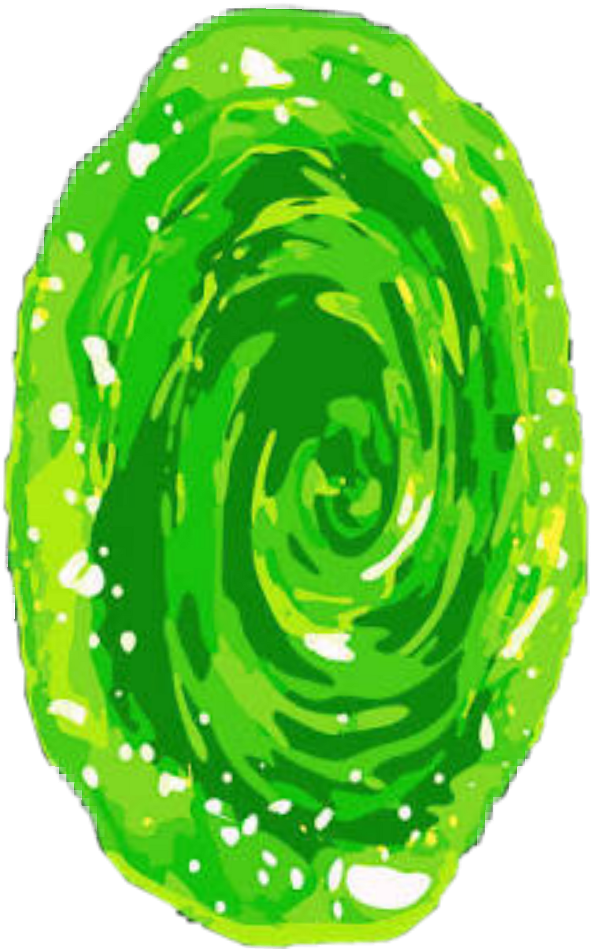 Rick And Morty Png Portal - Rick And Morty Portal Png (1024x1024), Png Download