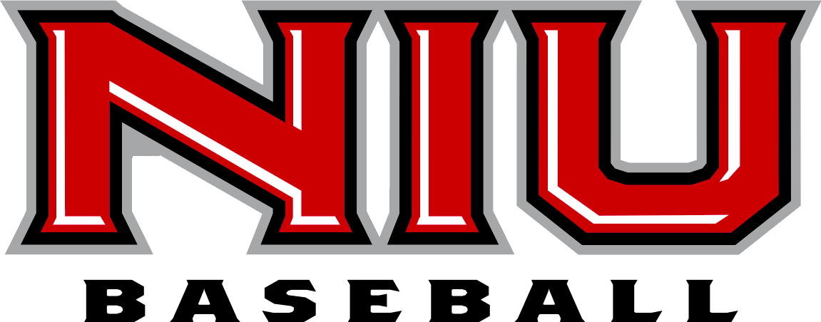 Niu Baseball - Northern Illinois Baseball Logo (1151x452), Png Download