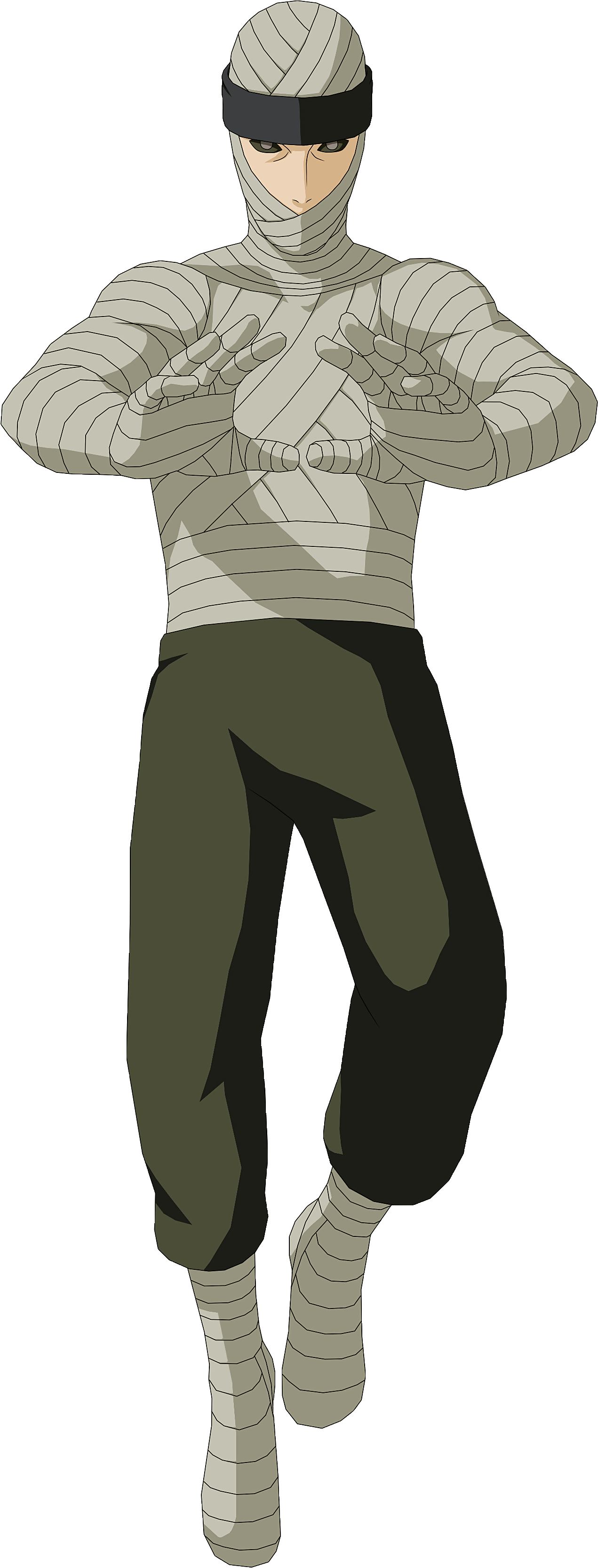 Appearance - Tsuchikage Muu Render (1358x3642), Png Download