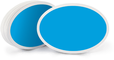 Customer Reviews - Oval Design Png (400x300), Png Download